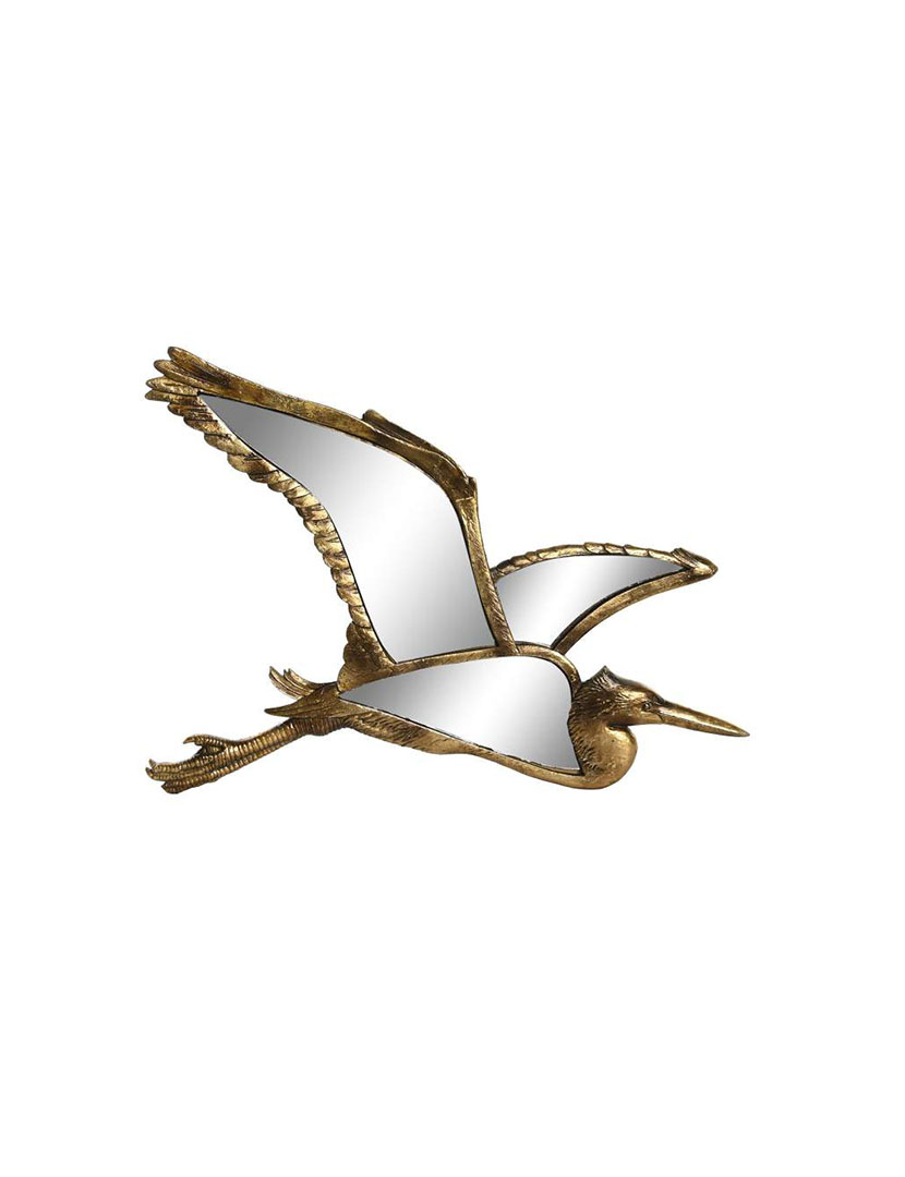 Decoração de Parede Espelho Resina Garza