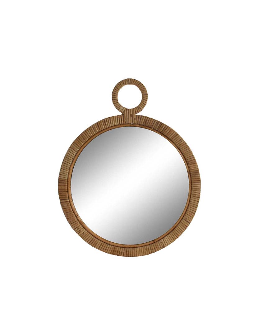 Espelho Ratan Castanho