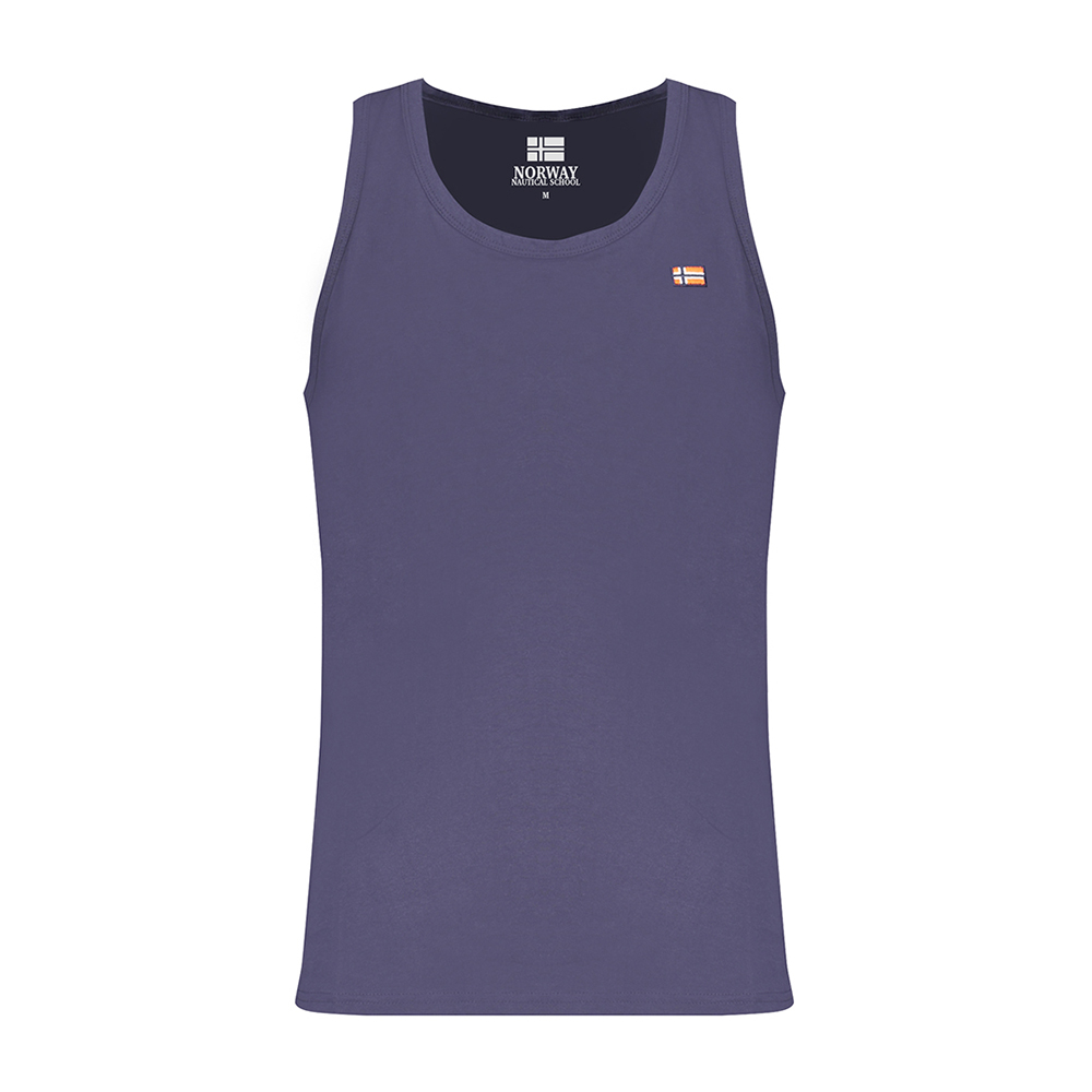 Top Manga Cava Homem Azul