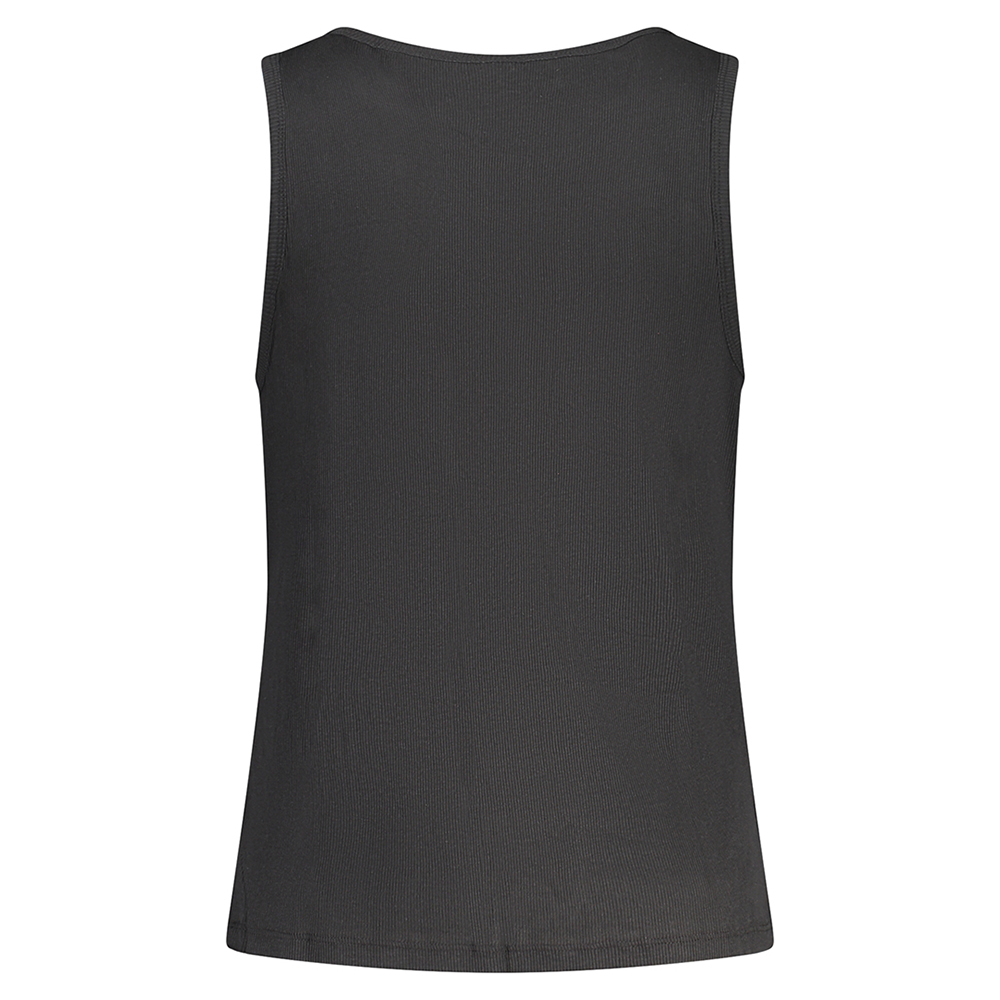 Top Manga Cava Homem Preto