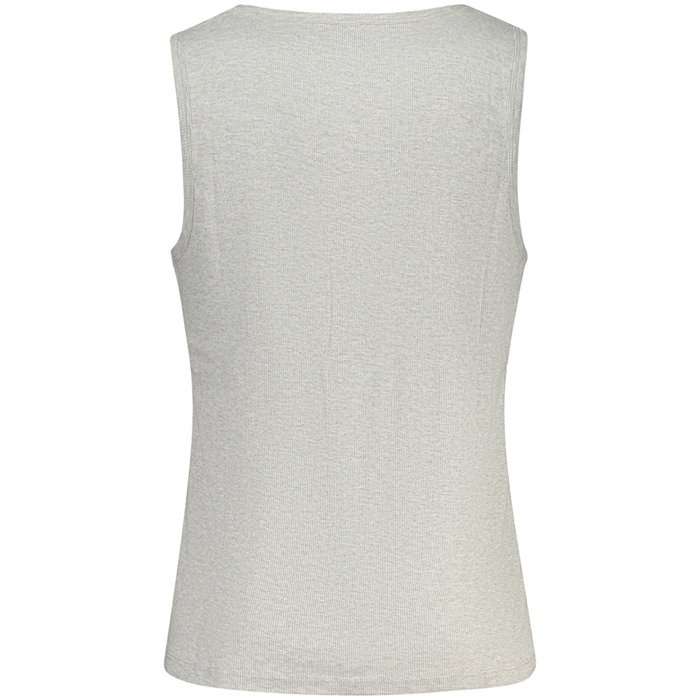 Top Manga Cava Homem Cinzento