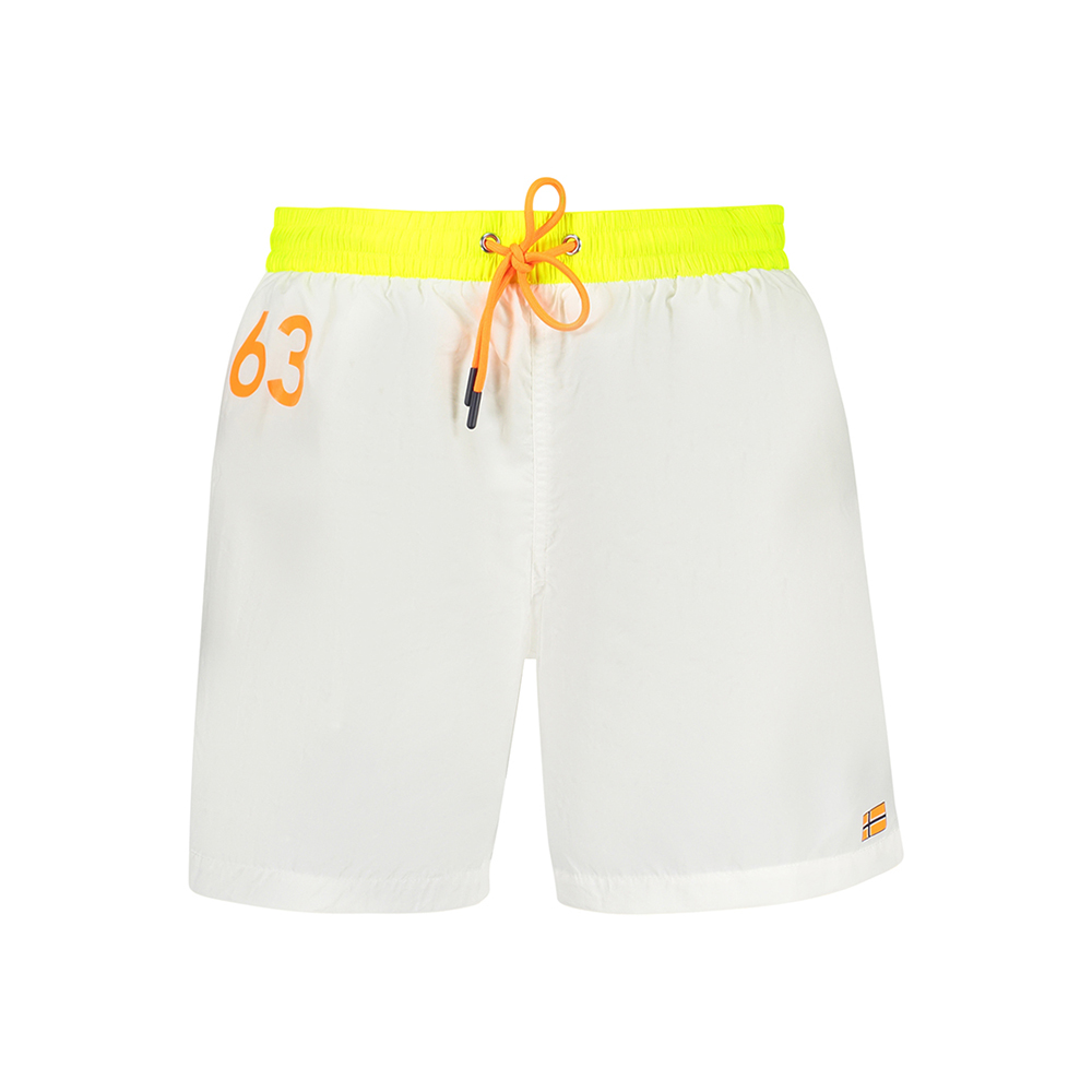 Calções de Banho Homem Branco