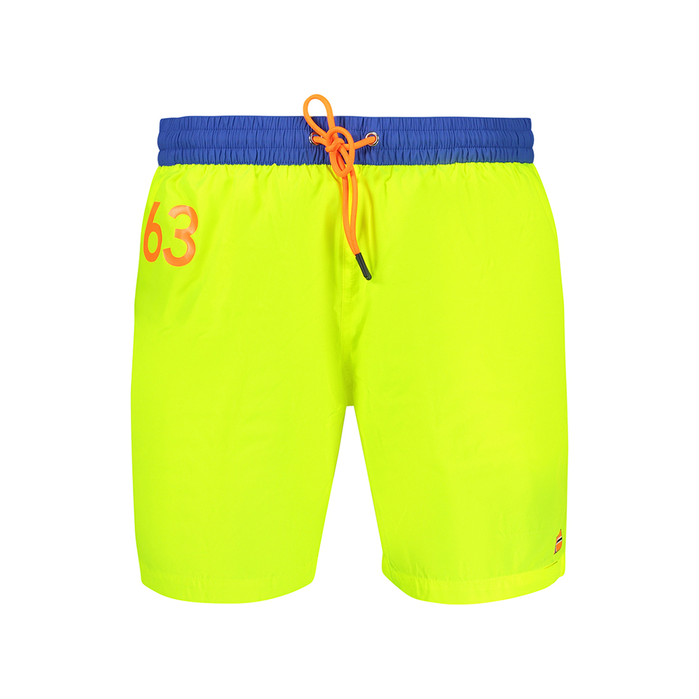 Calções de Banho Homem Amarelo