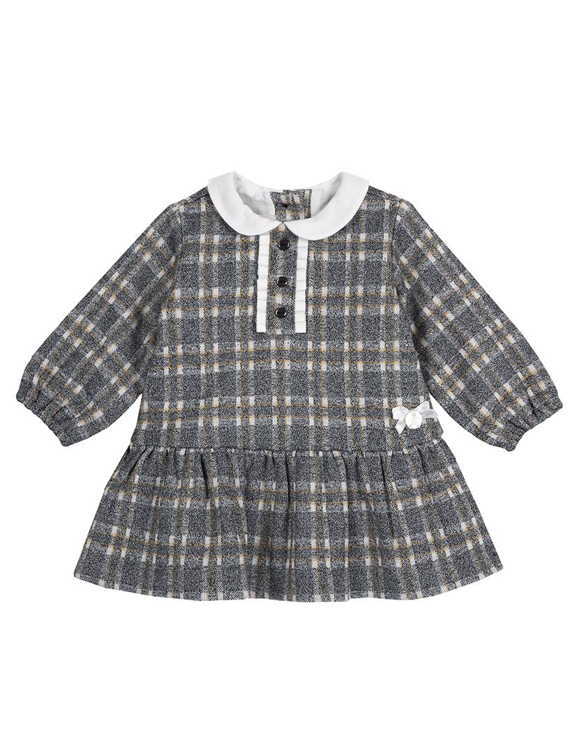 Vestido Menina Cinzento