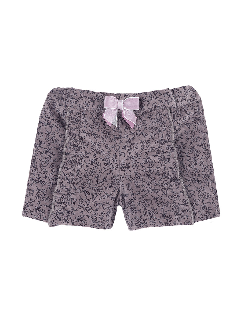 Calções Menina Castanho