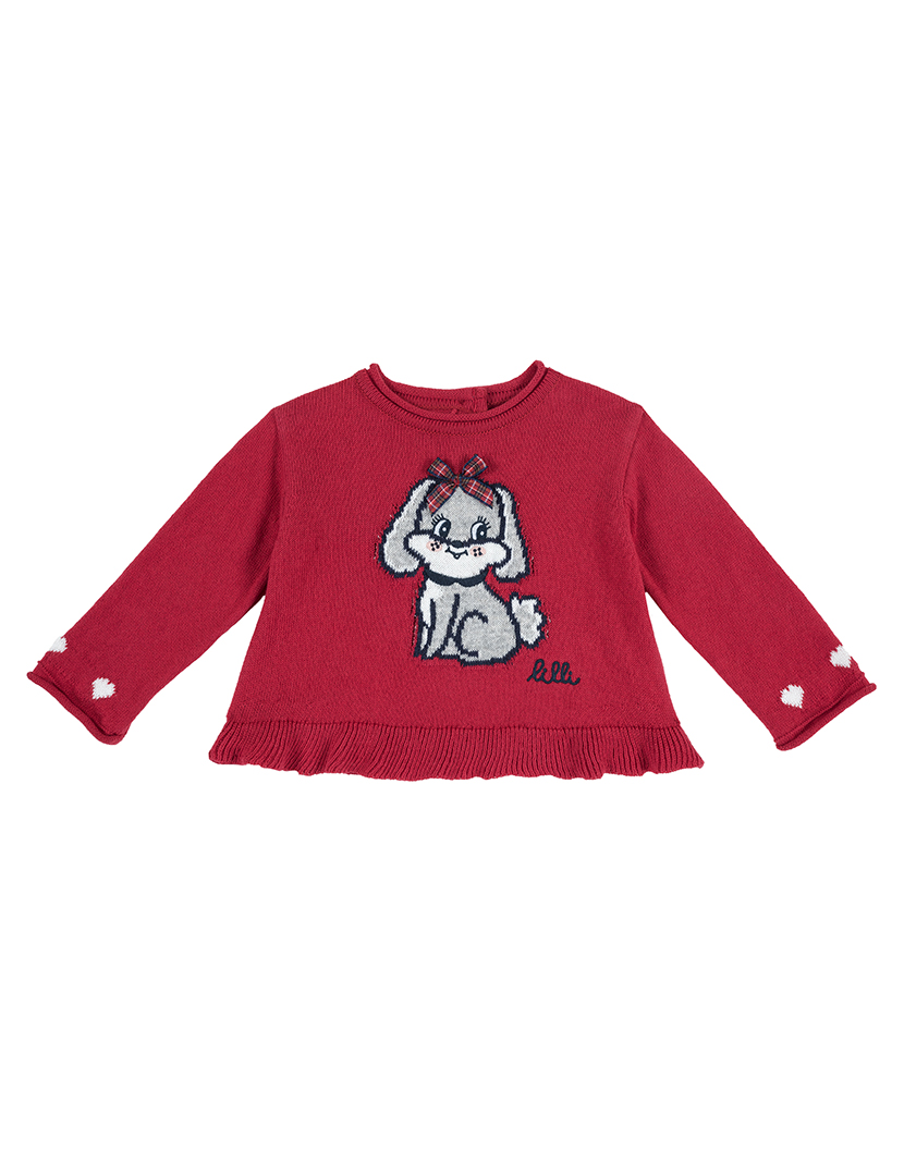 Camisola Menina Vermelho