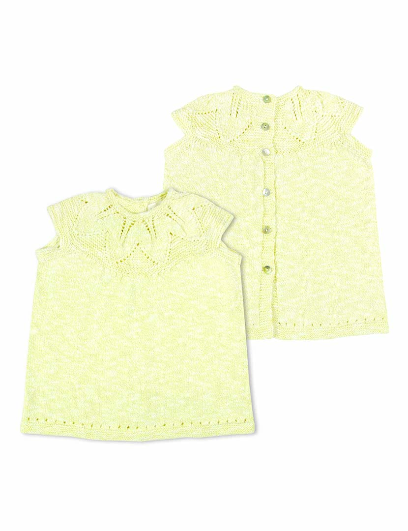 Vestido Menina Amarelo