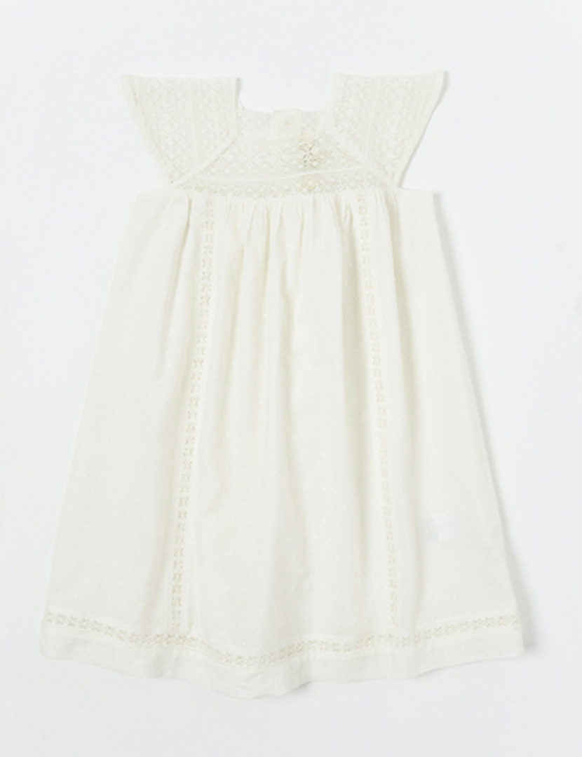 Vestido Menina Neck&Neck Bege