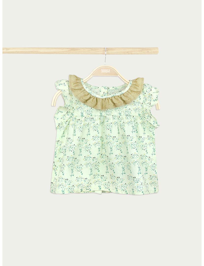 Blusa Menina Verde