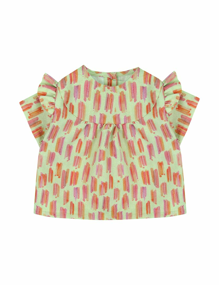 Blusa Menina Laranja