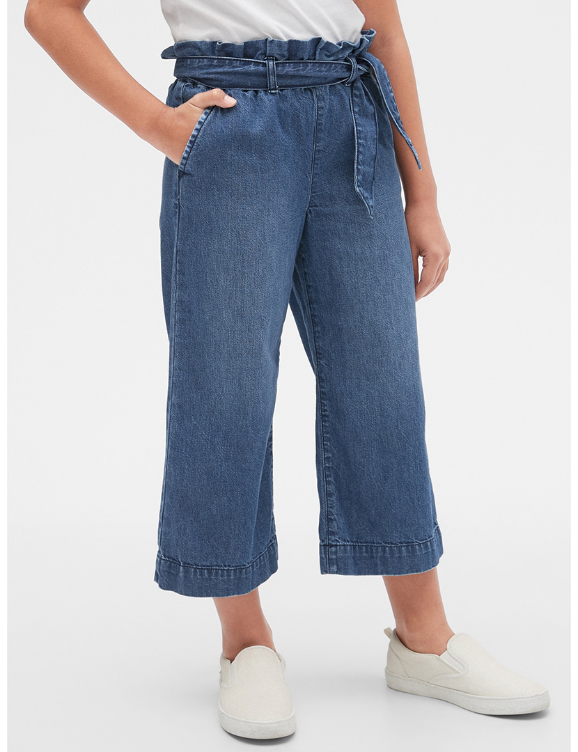 Girl's Denim Pants Blue