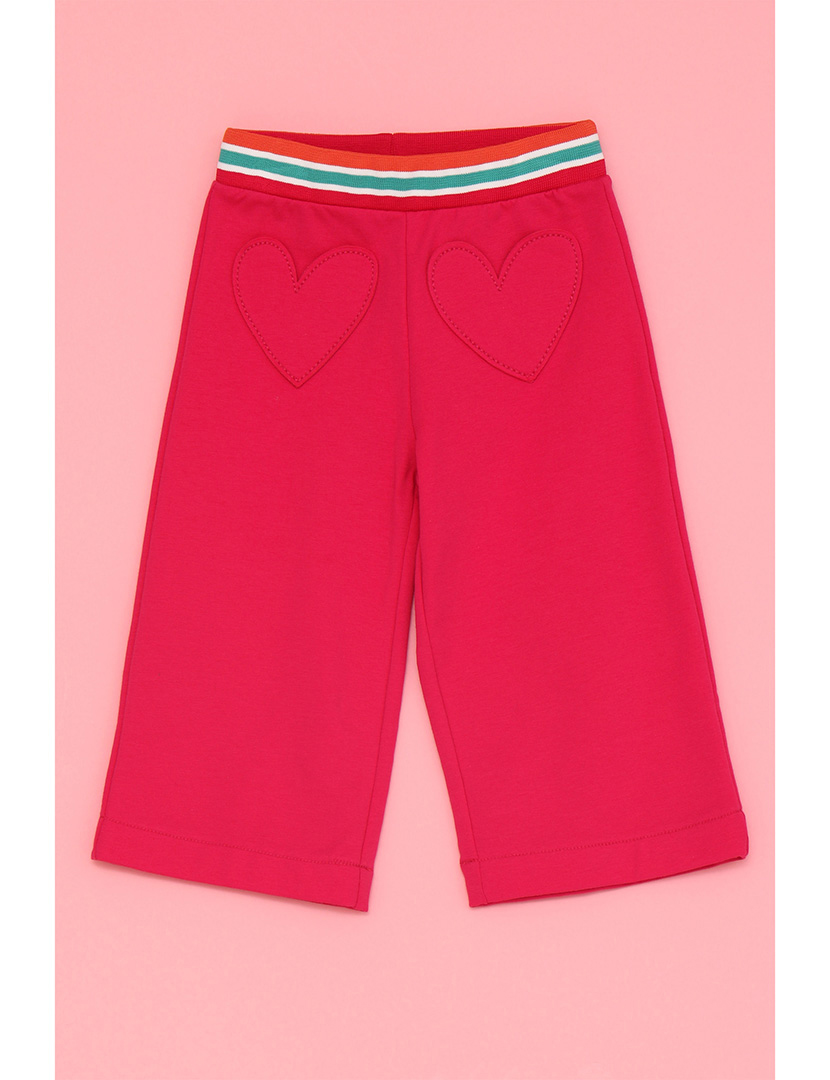 Calças Fiori Menina Rosa