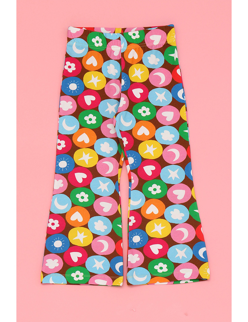 Calças Le Bonbon Menina Multicolorido