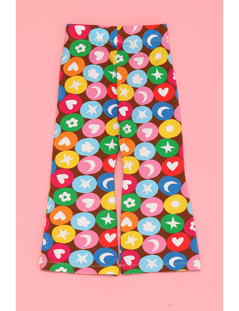 Calças Le Bonbon Menina Multicolorido