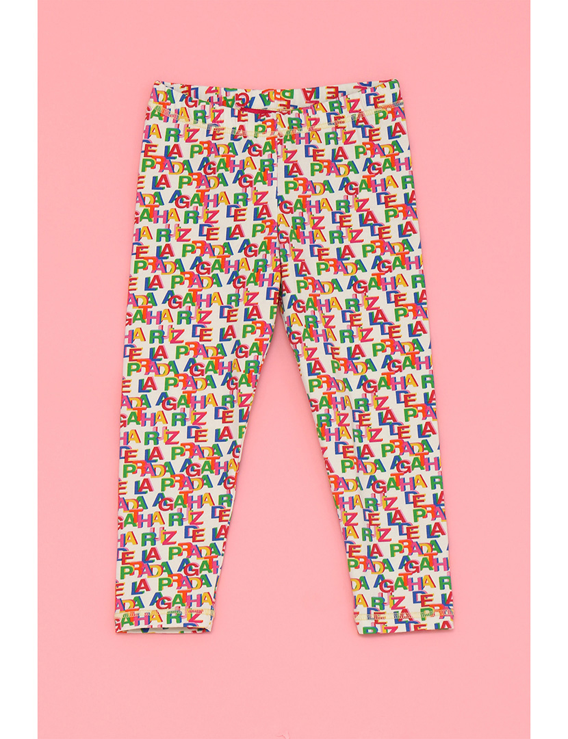 Leggings Super Agatha Menina Multicolorido
