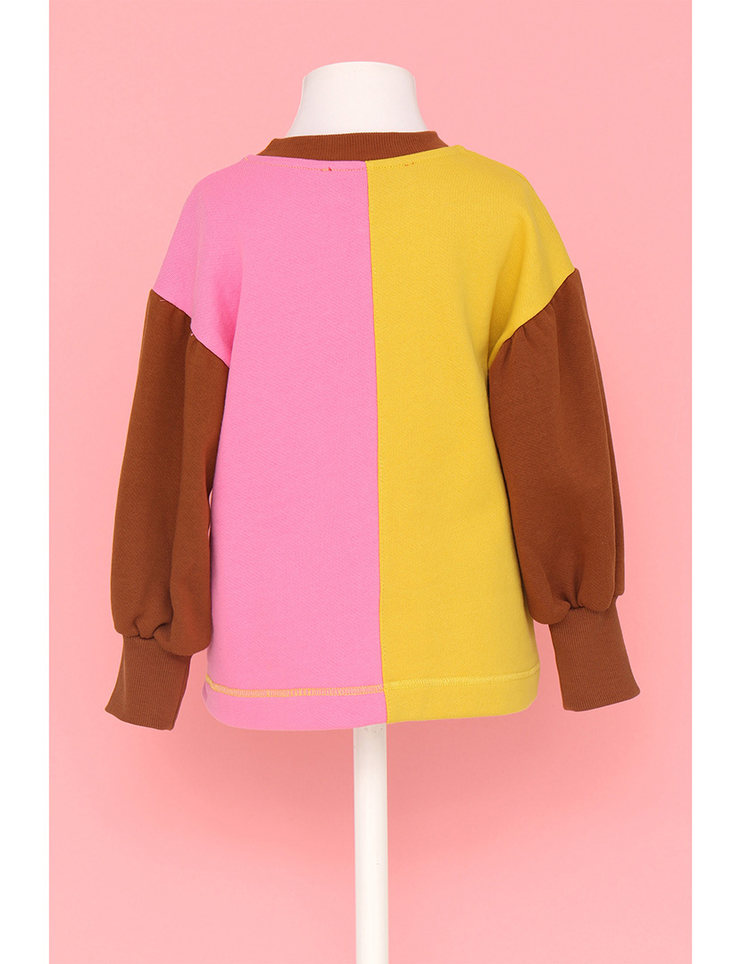 Sweatshirt Le Bonbon Menina Multicolorido