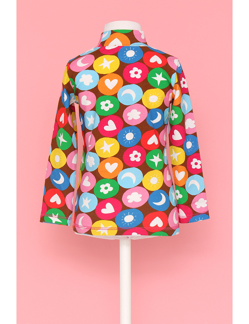 Sweatshirt Le Bonbon Menina Multicolorido