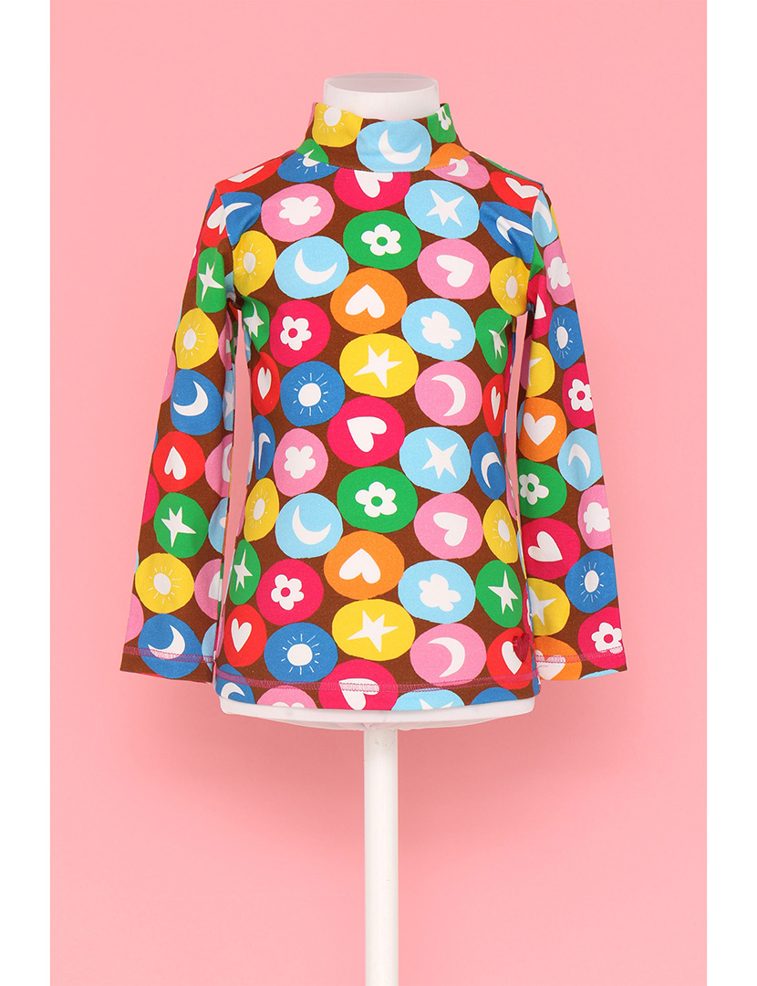 Sweatshirt Le Bonbon Menina Multicolorido