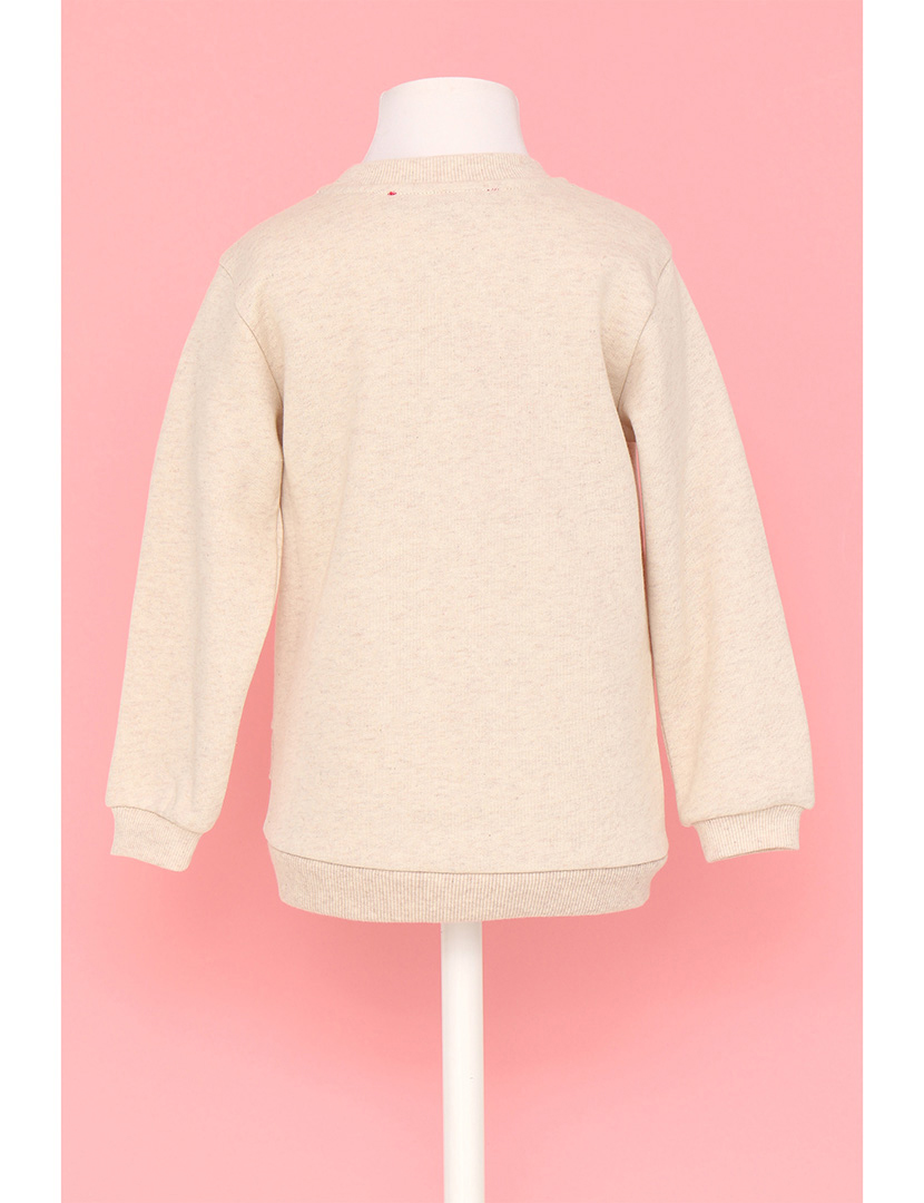 Sweatshirt Flower Power Menina Multicolorido