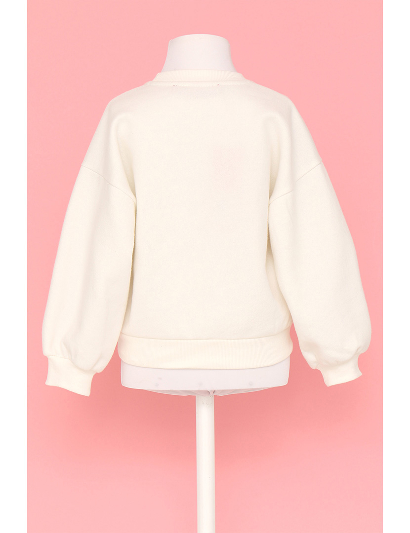 Sweatshirt Flower Power Menina Pérola