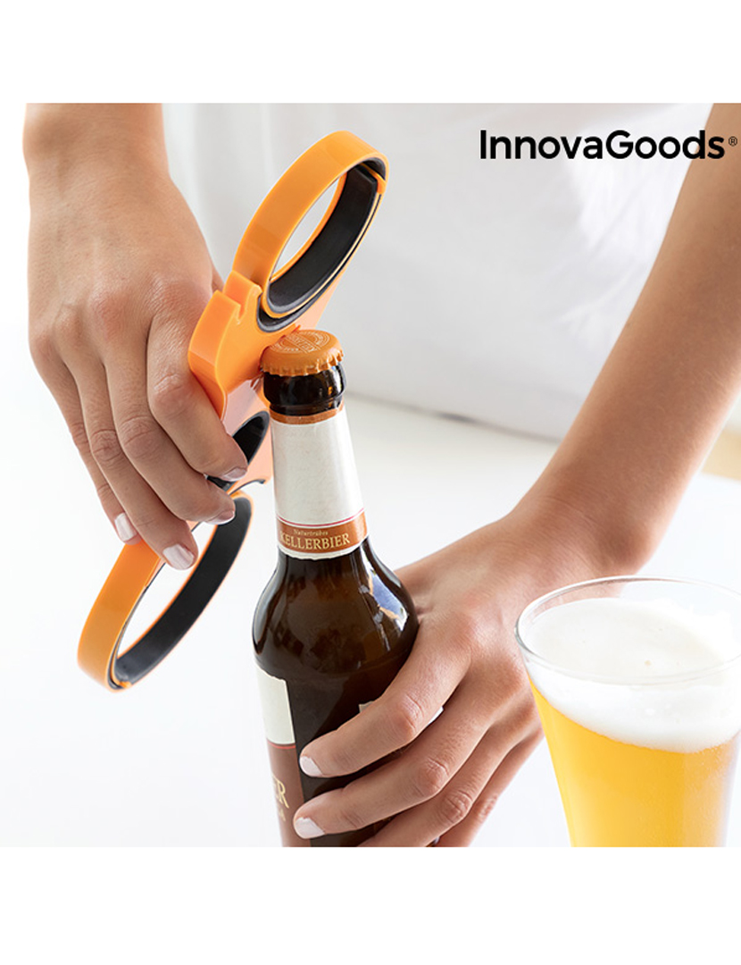 Abre-Garrafas Multifunções 5 em 1 