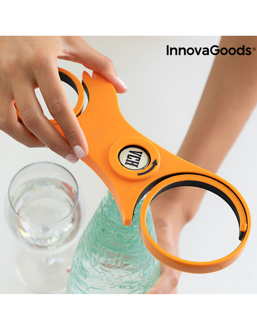 Abre-Garrafas Multifunções 5 em 1 