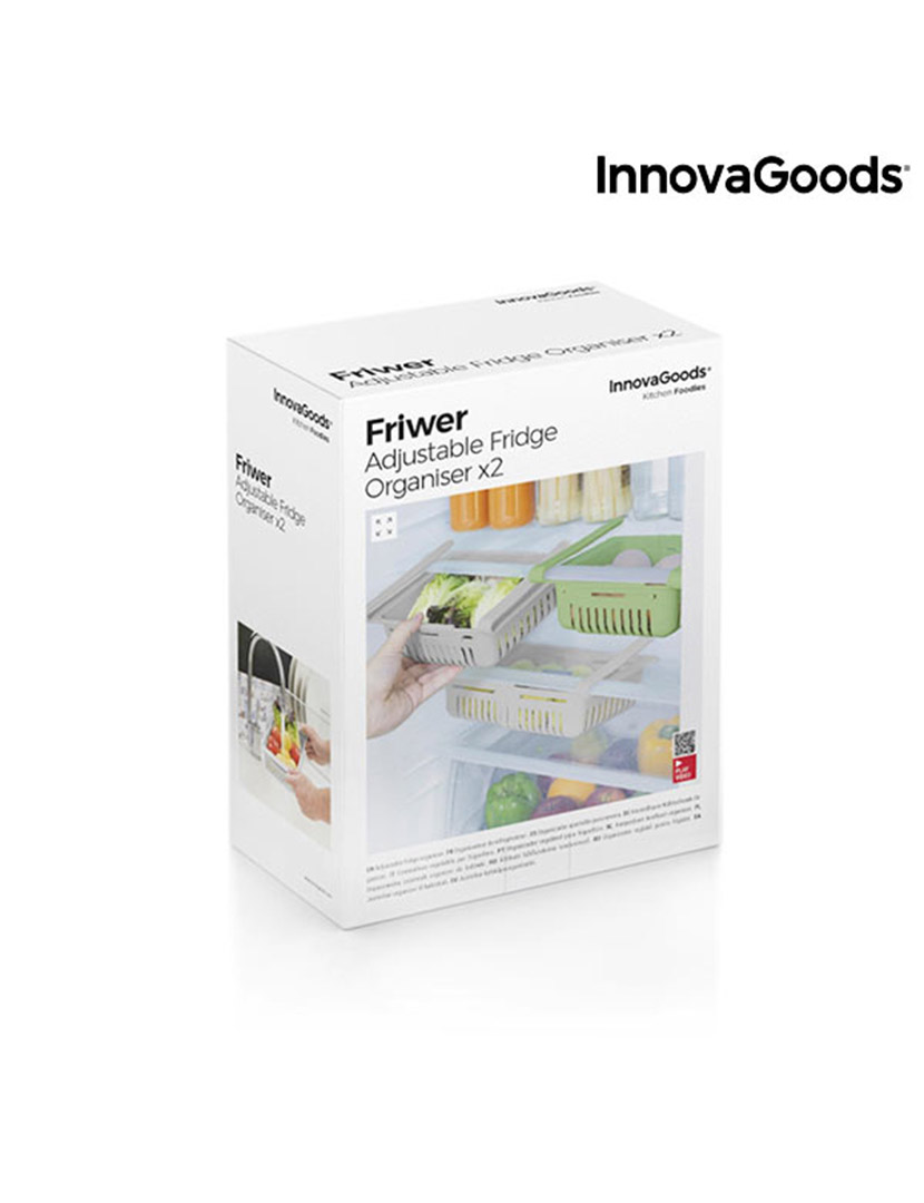 Pack 2 Organizadores Frigorífico Friwer