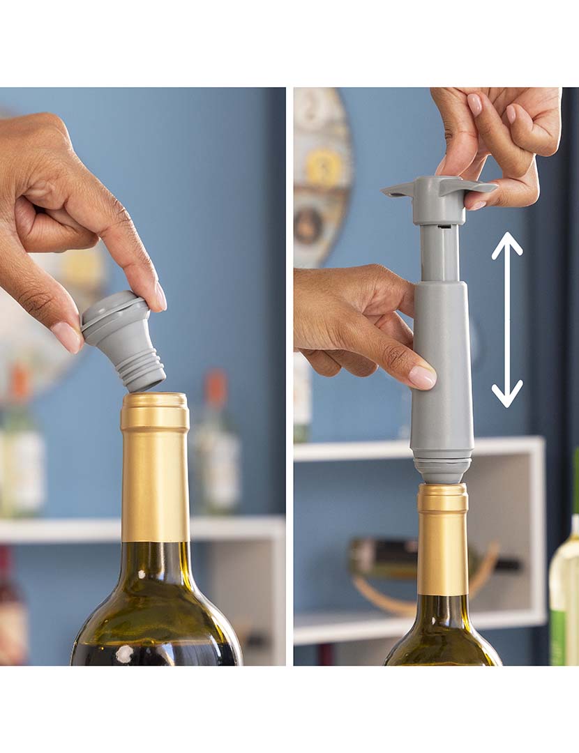 Bomba Vácuo Tampas Vinho Winuum