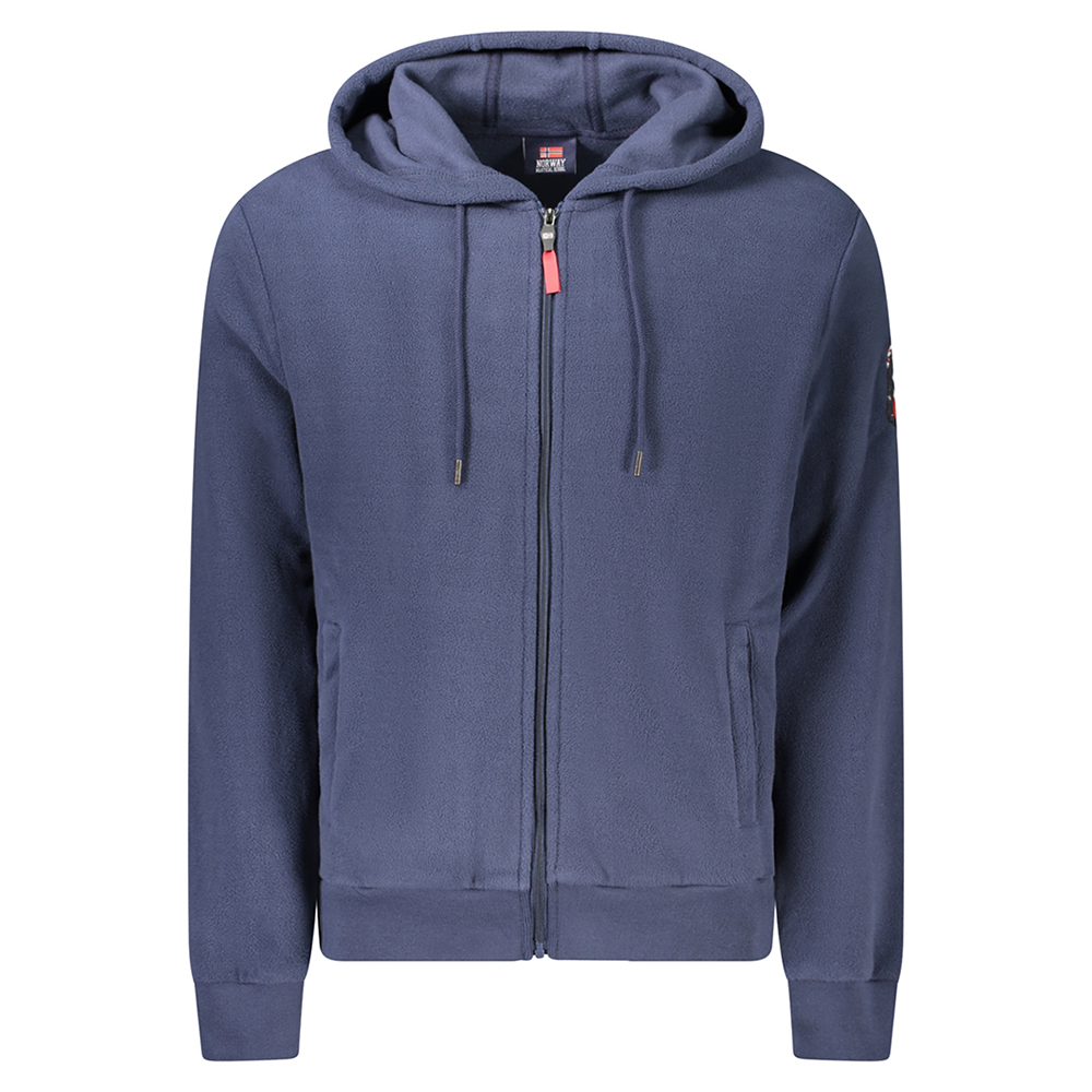 Casaco com Capuz Homem Azul