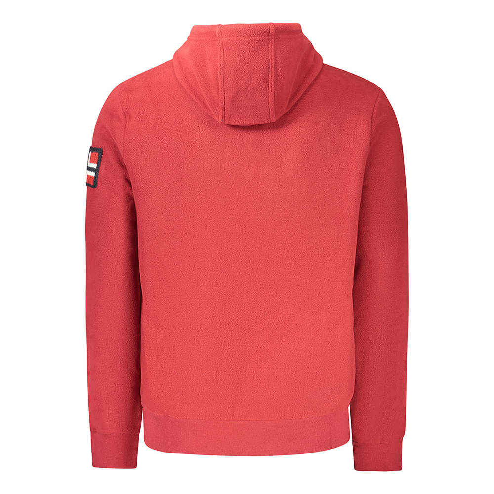 Casaco com Capuz Homem Vermelho