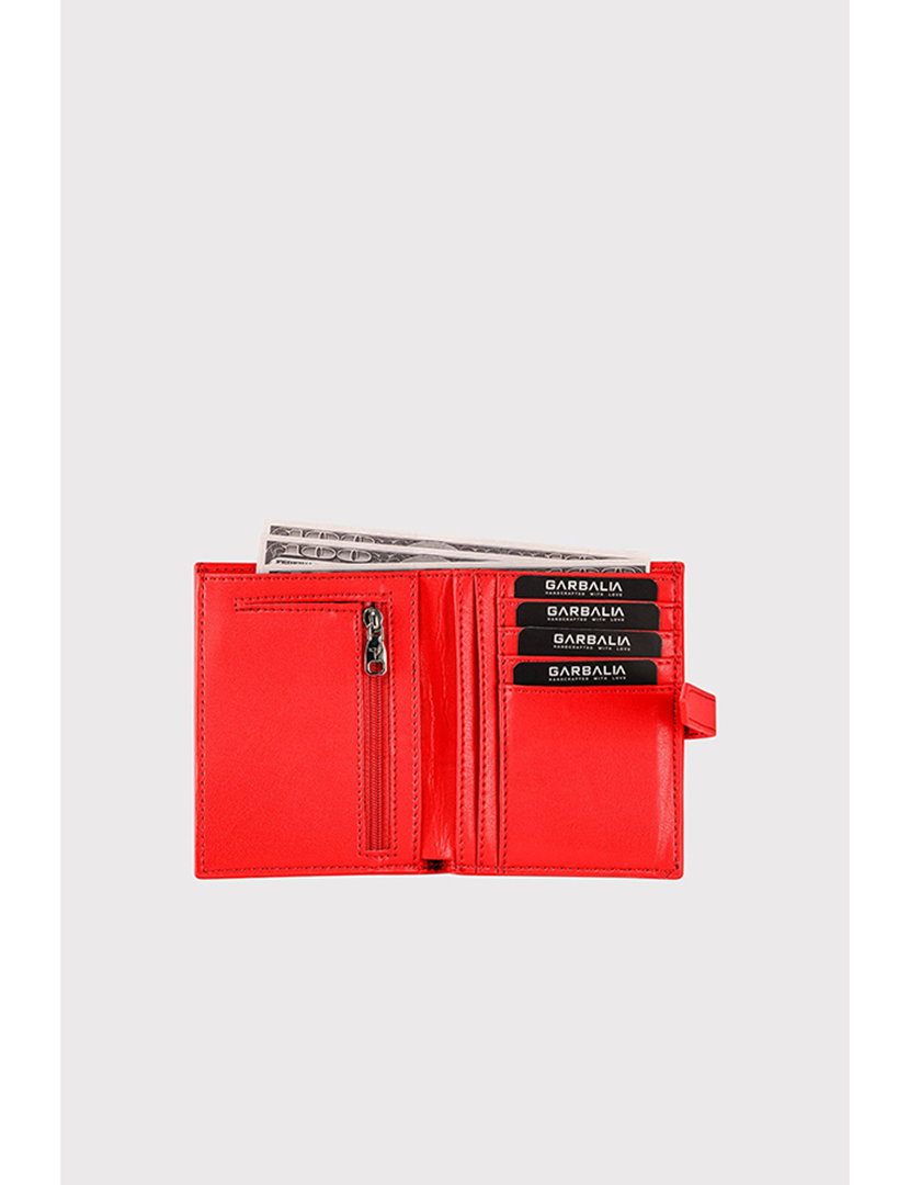 Carteira Senhora Helsinki Guti Vermelho