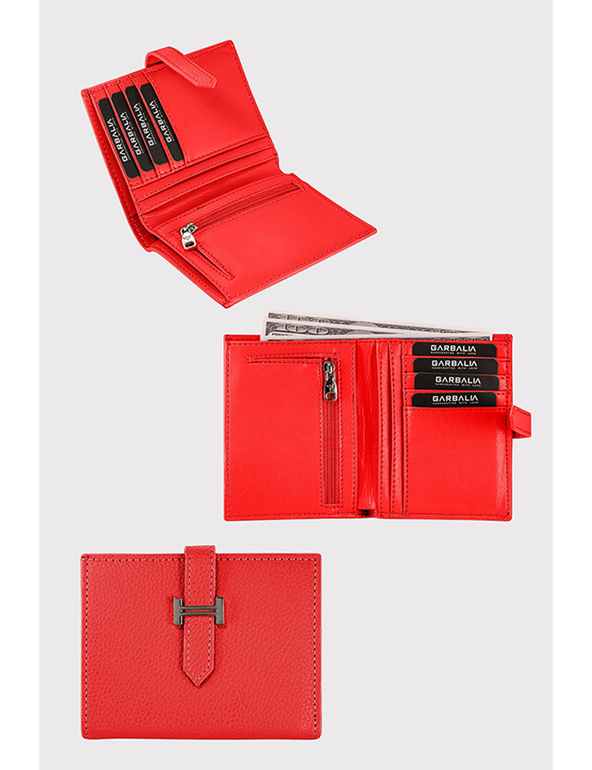 Carteira Senhora Helsinki Guti Vermelho