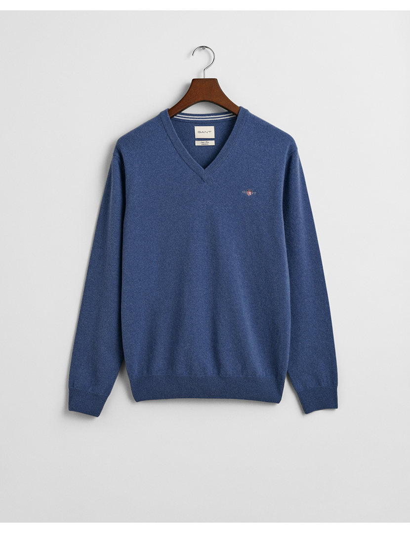 Sweatshirt de Lã Azul