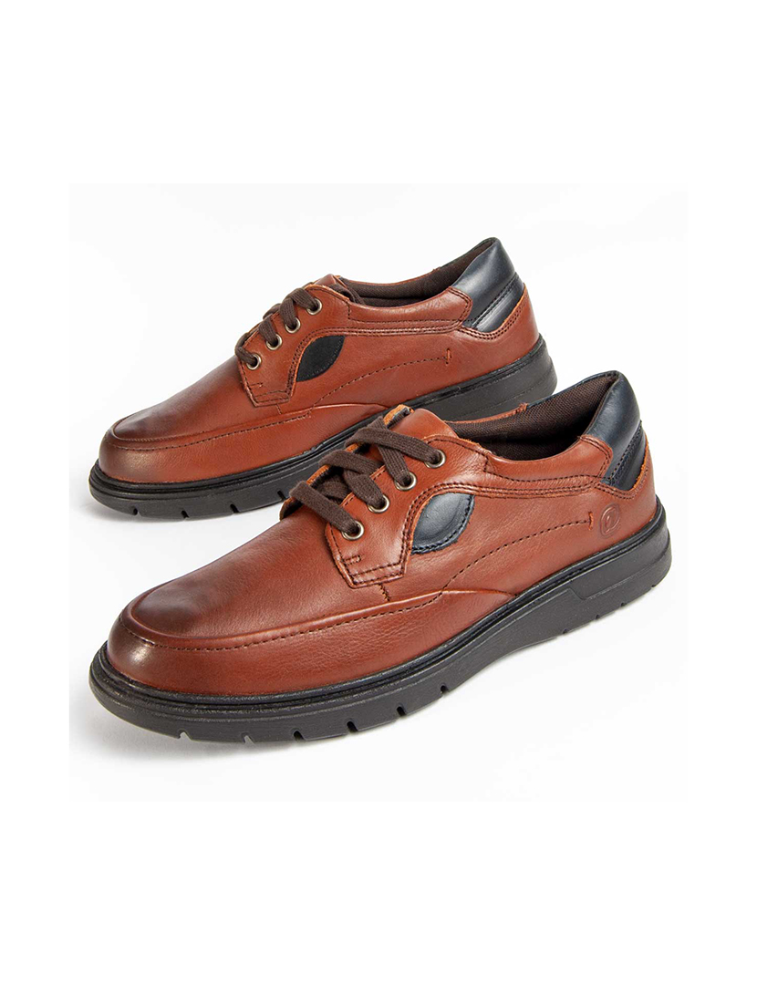 Sapatos Oxford Homem Castanho
