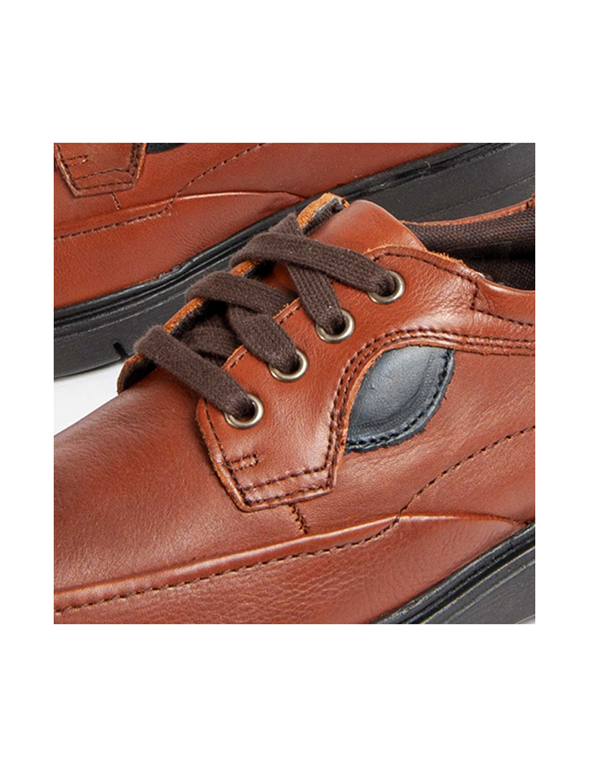 Sapatos Oxford Homem Castanho