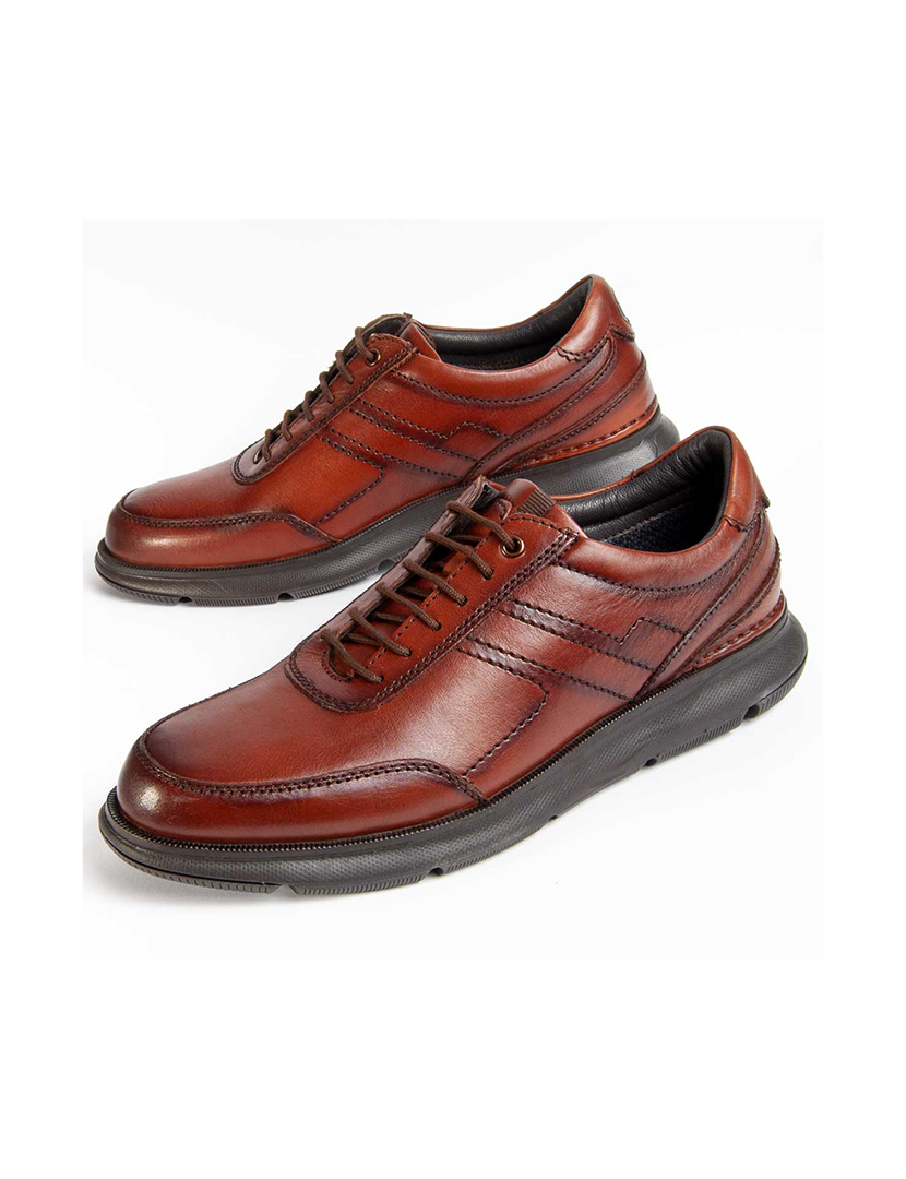 Sapatos Oxford Homem Castanho
