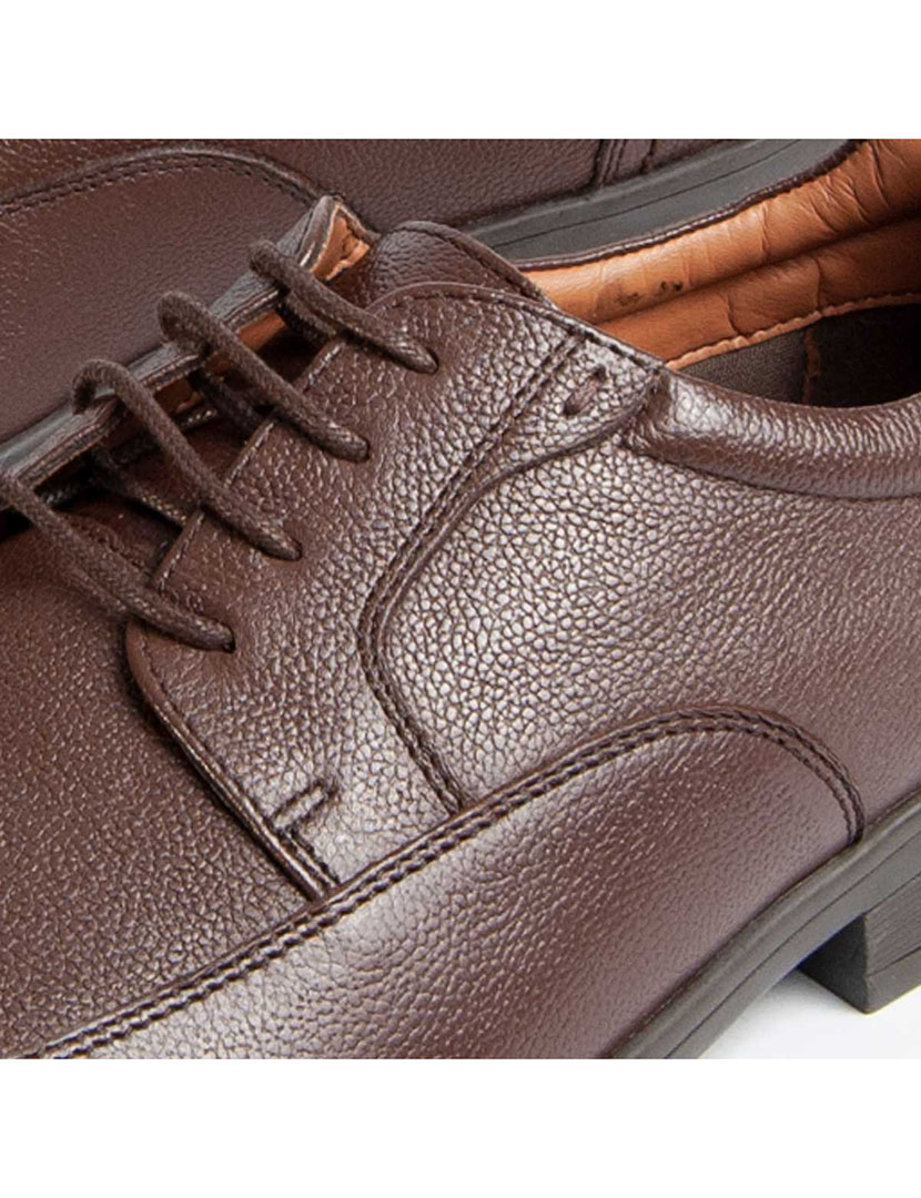 Sapatos Oxford Homem Castanho