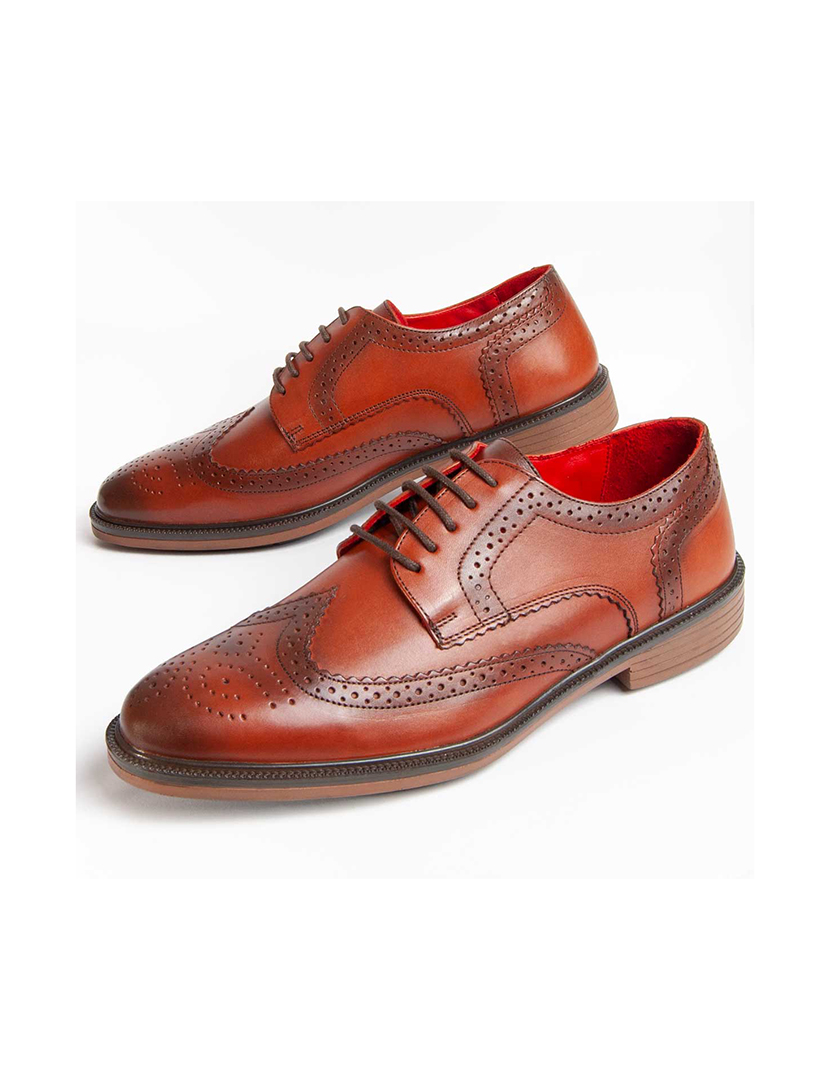 Sapatos Oxford Homem Castanho