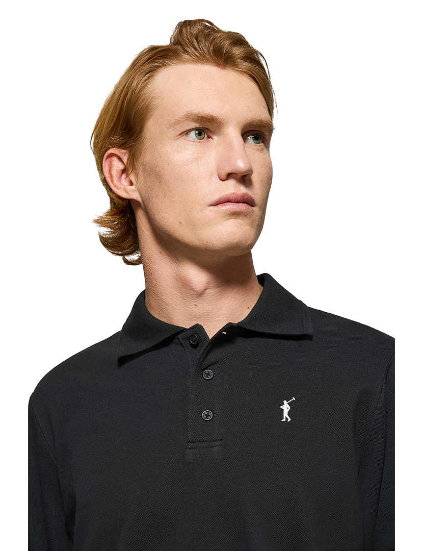 Pólo Rigby Go Ml Ss Preto