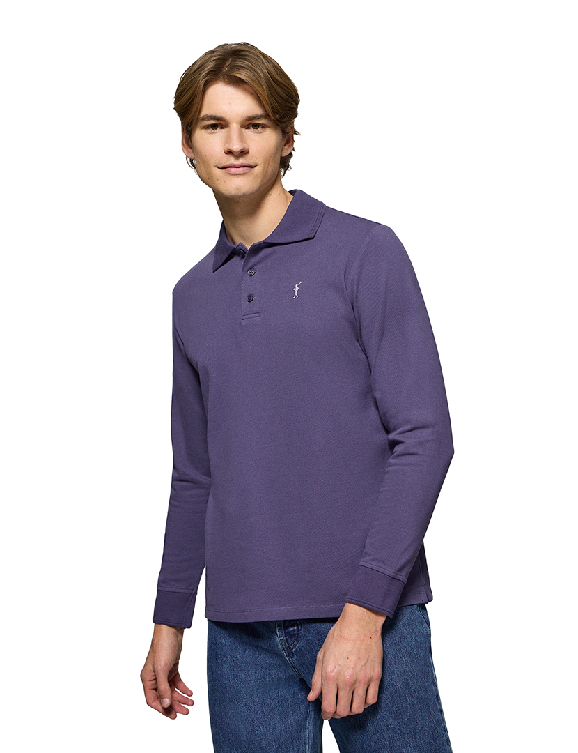 Pólo Rigby Go Ml Ss Azul Oceano