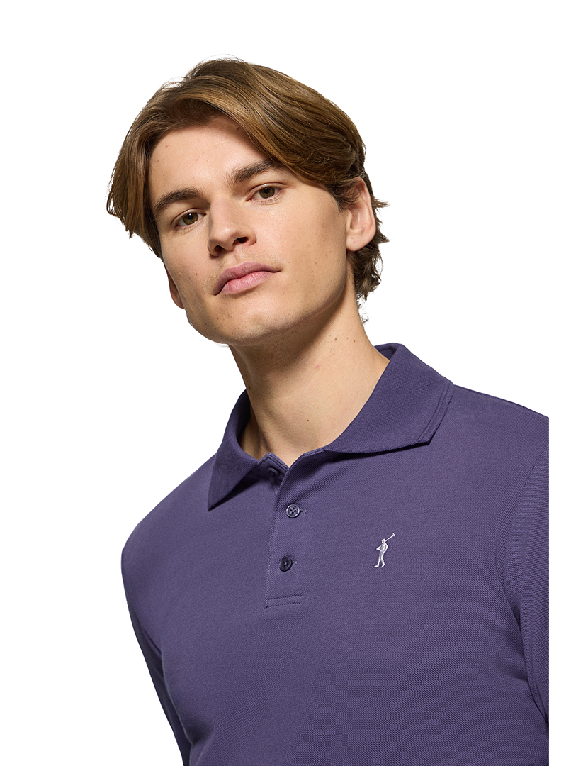 Pólo Rigby Go Ml Ss Azul Oceano