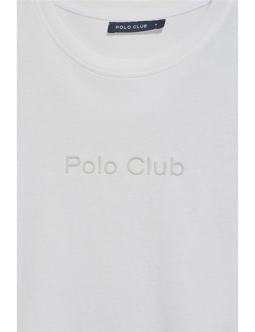 T-Shirt Saul Minimal Combo Rubber Im Branco