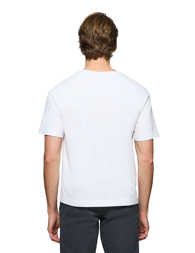 T-Shirt Saul Minimal Combo Rubber Im Branco