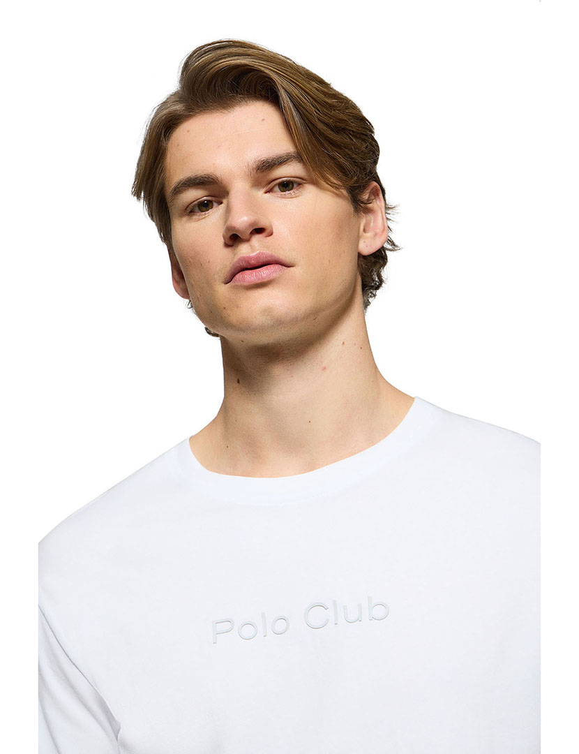 T-Shirt Saul Minimal Combo Rubber Im Branco