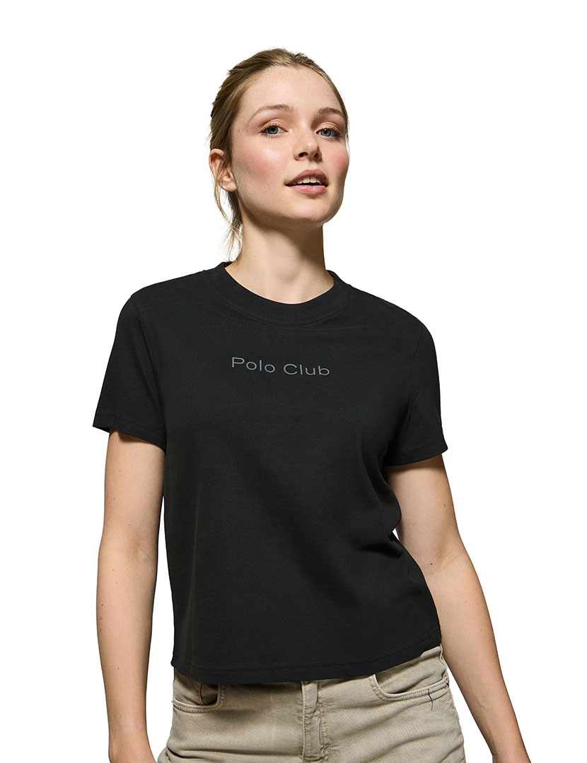 T-Shirt Tori Minimal Combo Rubber W Im Preto