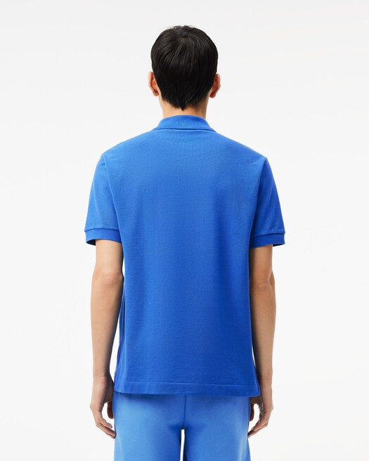 Pólo Clássico Manga Curta Azul Marinho