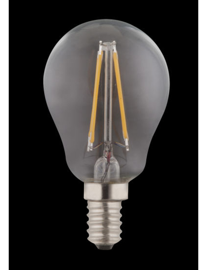 Lâmpada LED Globe Vidro Transparente