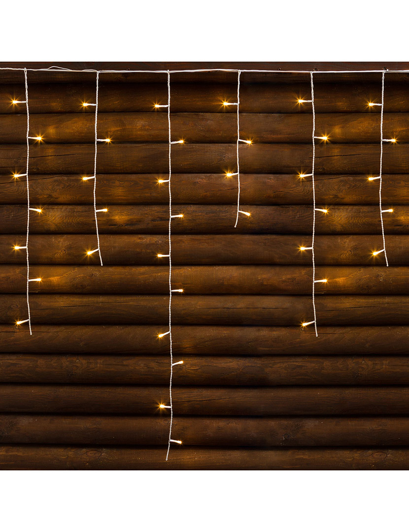 Luz Icicle 182 Leds Brancos 5mm