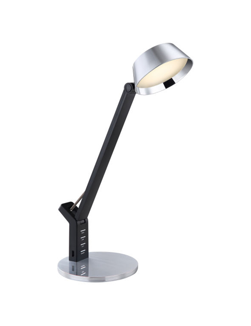 Candeeiro Escritório Ursino Prateado