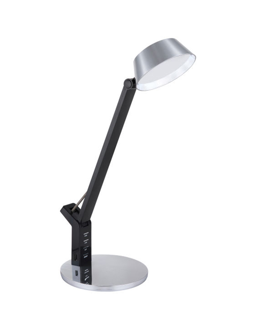 Candeeiro Escritório Ursino Prateado